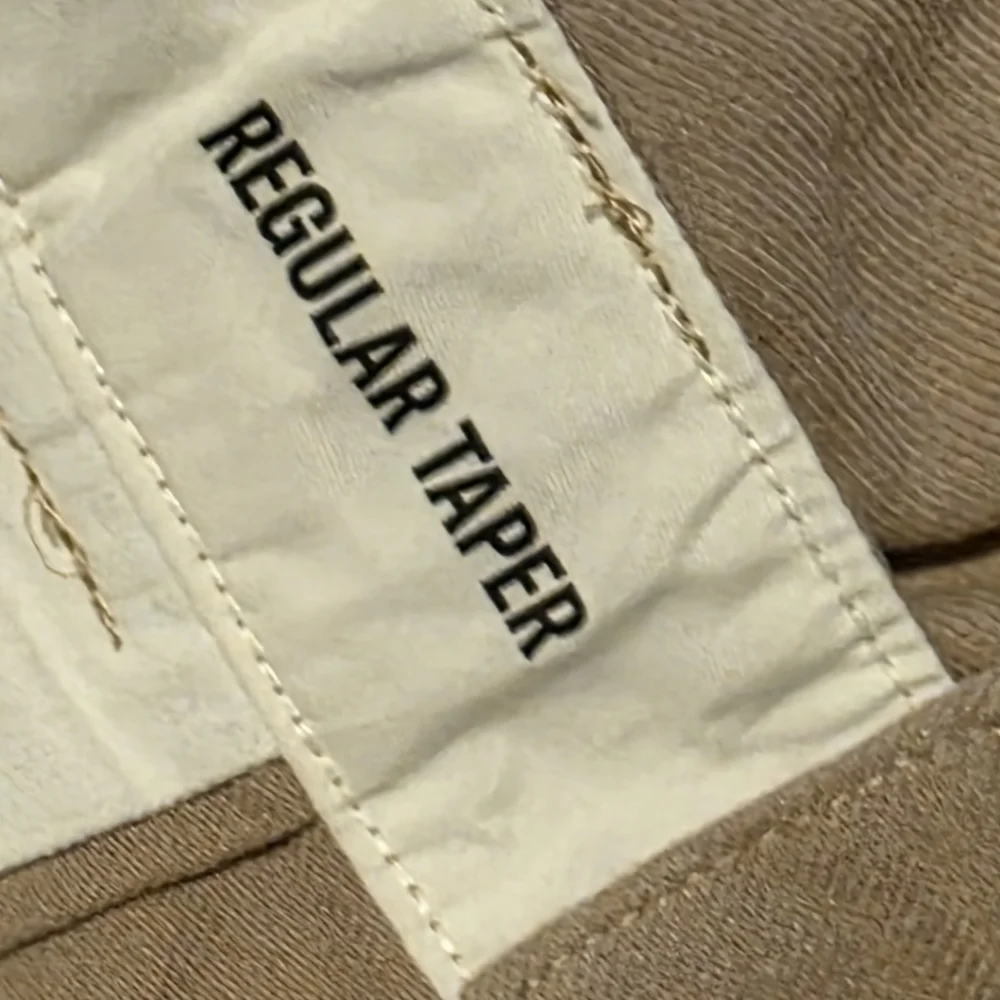 Dickies Khaki Regular Taper Pleated Pants Size 34W/32L